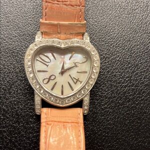 Vintage 2004 BMW/Susan G. Komen special edition Heart-Shaped Watch